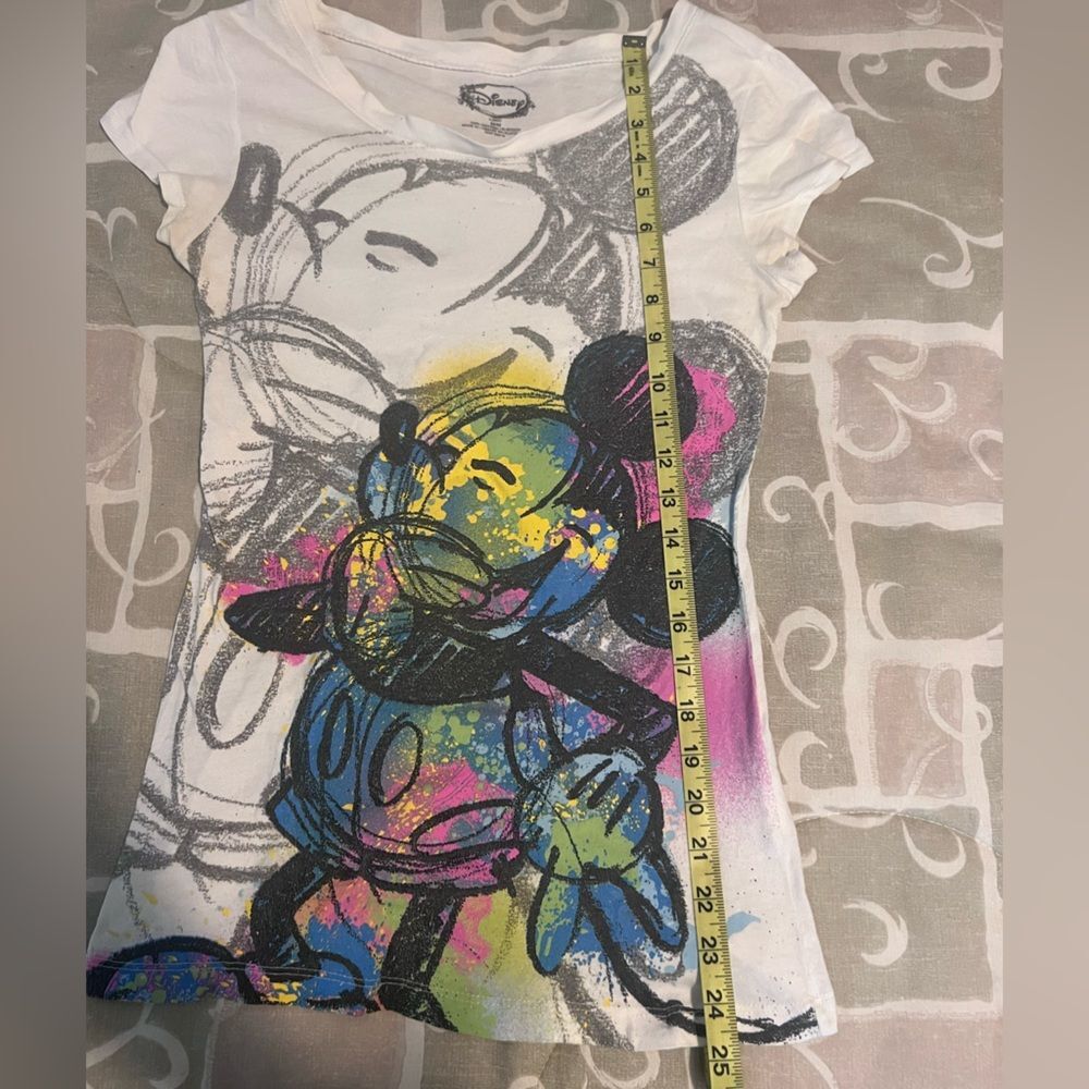 Sketch Messy paint Mickey shirt - Picture 4 of 6